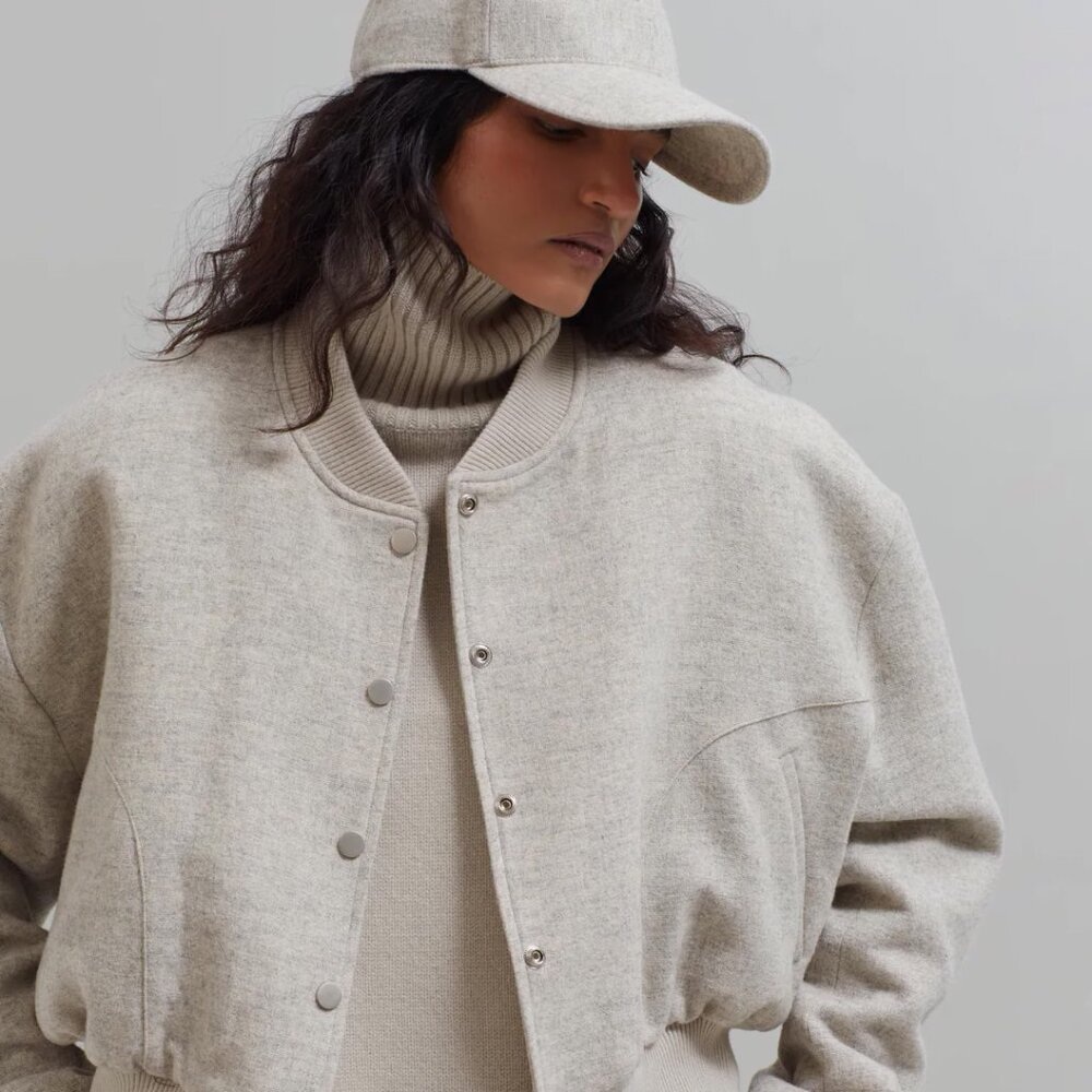 The Frankie Shop Debbie Wool Bomber XS/S